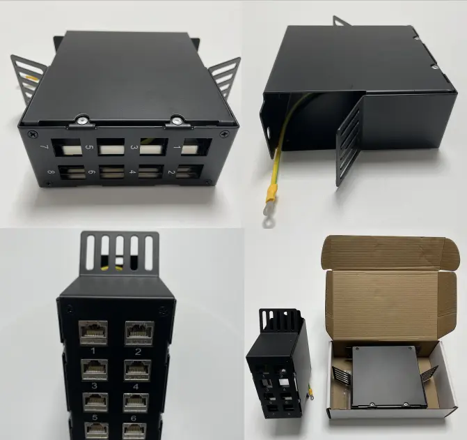 Copperled new product  8 Ports DIN Rail Copper Termination Module  released