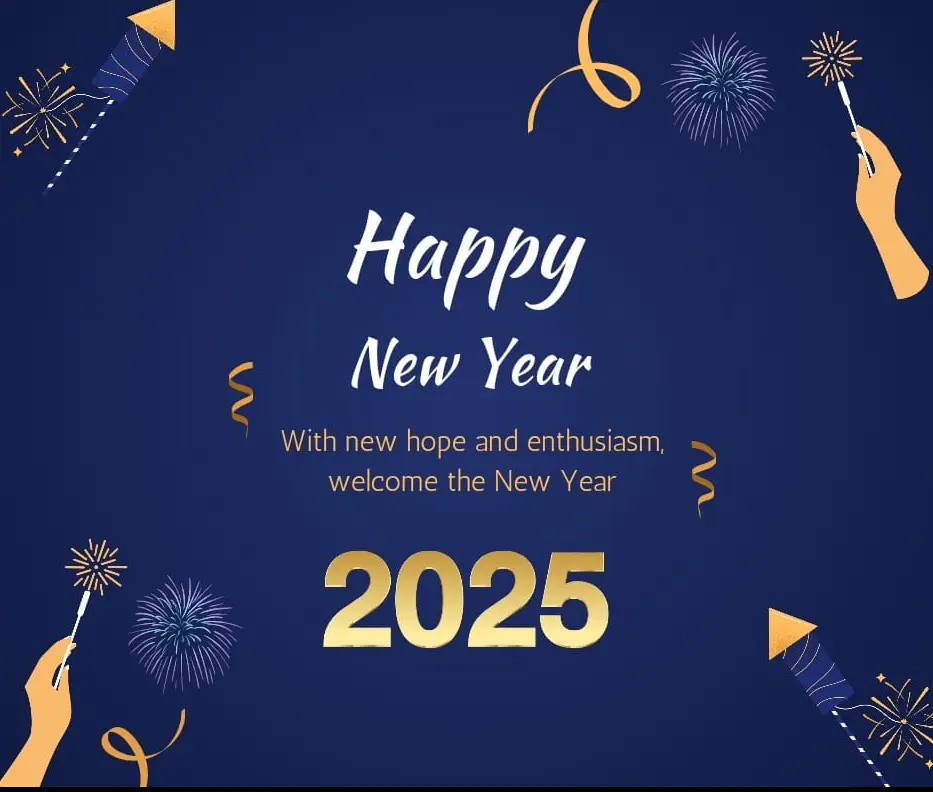 Happy New Year 2025！